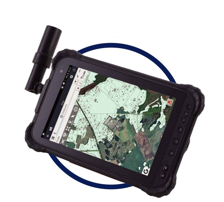 Контроллер для геодезических измерений PRINCE LT700H Tablet Kit с LS7 ГНСС